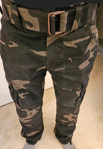 High end motorbroek motorjeans John Doe regular Cargo camo beschikbaar voor biedingen