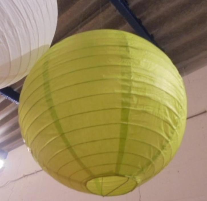 LAMPION FEEST DECORATIE APPELGROEN DIA 40 CM Nieuw, Hobby en Vrije tijd, Feestartikelen, Nieuw, Versiering, Verzenden