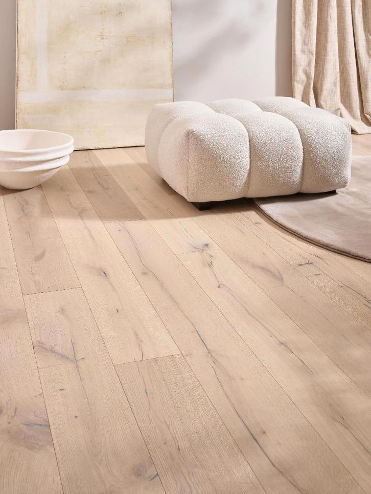 Samengesteld parket met Europees eiken toplaag, Doe-het-zelf en Bouw, Hout en Planken, Nieuw, Eiken, Ophalen