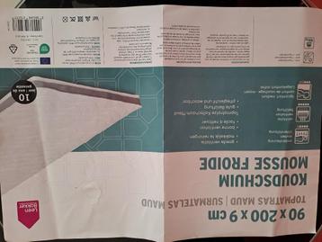 Surmatelas 1 personne à vendre, Neuf, 90 cm, Matelas, Une personne