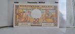 50 frank Thesaurie 1956 Williot - Fdc, Verzenden, Los biljet
