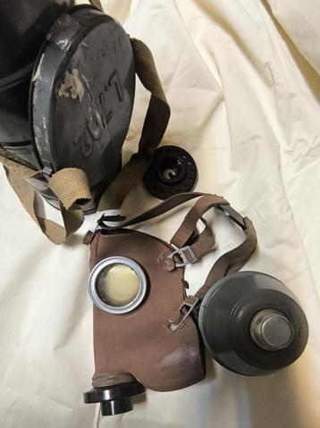 Gasmasker van de Gendarmerie beschikbaar voor biedingen