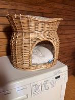 rieten kattenmand , huisje, Enlèvement, Comme neuf