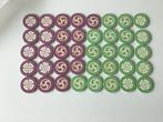 Vintage pokerchips, Ophalen of Verzenden, Gebruikt