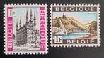 België: OBP 1480/81 ** Toeristische uitgifte 1968., Postzegels en Munten, Postzegels | Europa | België, Ophalen of Verzenden, Zonder stempel