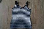 Gestreepte top MarcCain maat 5, Kleding | Dames, Wit, Ophalen of Verzenden, Zo goed als nieuw, Zonder mouw