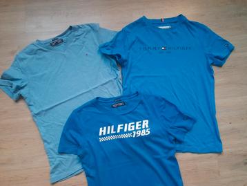 3x t-shirt tommy hilfiger maat 140 *als NIEUW beschikbaar voor biedingen