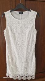 Witte jurk in broderie, mt 38, Kleding | Dames, Jurken, Maat 38/40 (M), Wit, Ophalen of Verzenden, Zo goed als nieuw