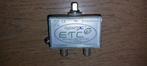 splitter COAX 2 voix TV/DATA QAMTEX ETC EVQ302LC, Ophalen, Gebruikt, Coaxiale kabel