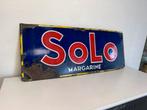 Solo emaille reclamebord, Ophalen of Verzenden