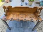 vintage massieve houten kapstok, Gebruikt, Minder dan 100 cm, Hout, Ophalen