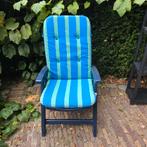 Tuinstoel blauw 2 stuks, Jardin & Terrasse, Chaises de jardin, Enlèvement, Ajustable