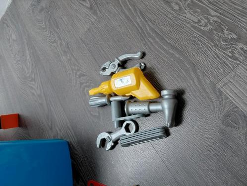 Werkbank black & decker en werkgerief, Kinderen en Baby's, Speelgoed | Overig, Gebruikt, Ophalen