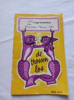 1955 Programma Oostendse Revue "De trossen los" olv Daled, Verzamelen, Ophalen, 1940 tot 1960, Tijdschrift