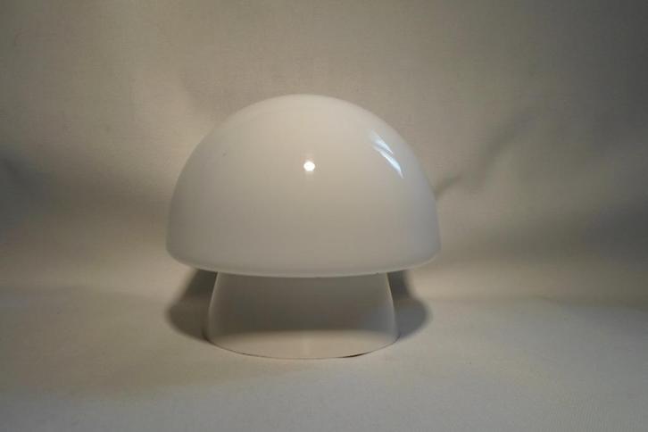 Plafonnier vintage Mushroom, Maison & Meubles, Lampes | Plafonniers, Comme neuf, Verre, Enlèvement