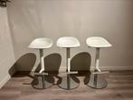 Set van 3 stijlvolle barkrukken, Huis en Inrichting, Barkrukken, Ophalen, Kunststof, 60 tot 90 cm, Zo goed als nieuw
