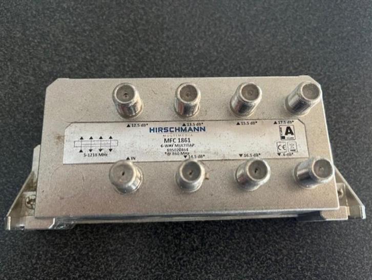 hirschmann multitab tv aansluiting, Audio, Tv en Foto, Audiokabels en Televisiekabels, Nieuw, Coaxiale kabel, Ophalen