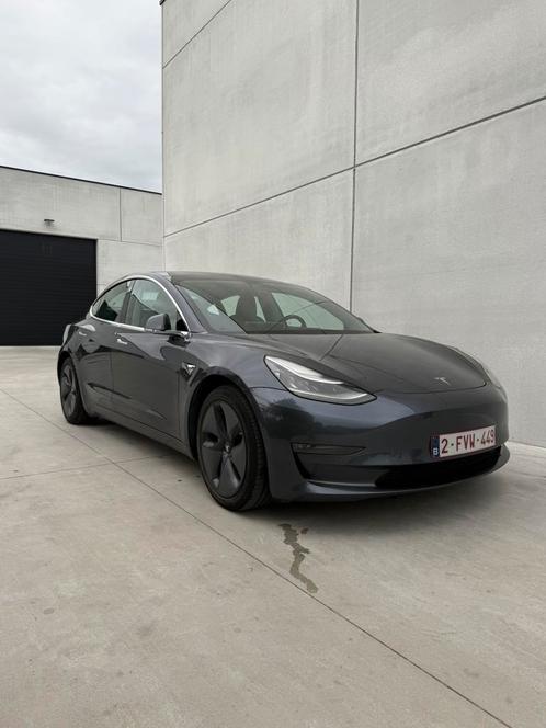 Tesla Model 3 Dual Motor – 2019 – Midnight Silver Metallic, Auto's, Tesla, Bedrijf, Model 3, 360° camera, Elektrisch, Zwart, Ophalen