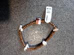 Armbandje, Bruin, Nieuw, Ophalen of Verzenden, Elastiek