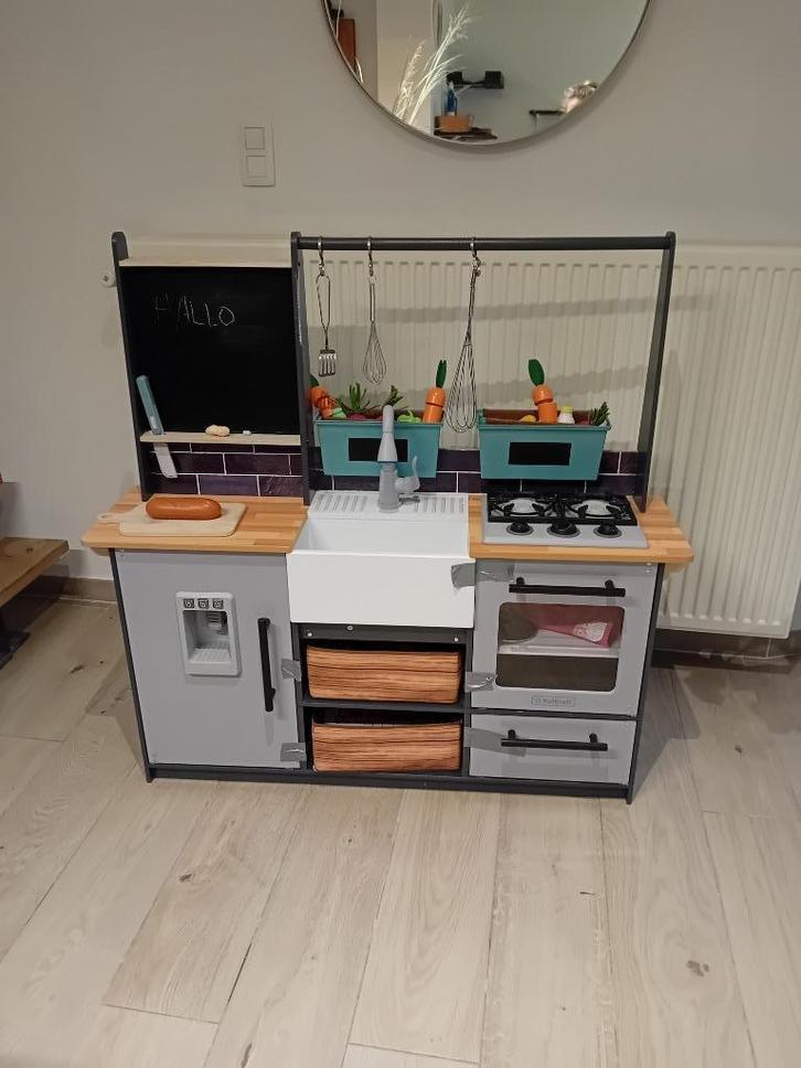 Speel keuken, Kinderen en Baby's, Speelgoed | Speelkeukens, Gebruikt, Speelkeuken, Hout, Ophalen