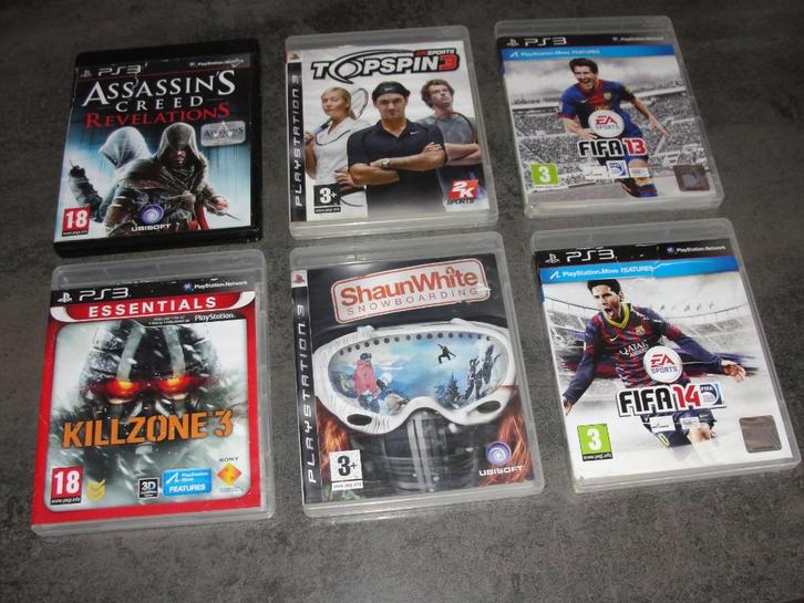 Playstation 3 Games    6 stuks, Games en Spelcomputers, Games | Sony PlayStation 3, Gebruikt, Overige genres, Vanaf 3 jaar, Ophalen of Verzenden