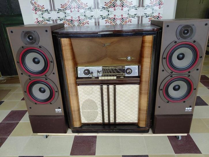 Complete vintage muziekinstallatie, Audio, Tv en Foto, Versterkers en Ontvangers, Gebruikt, Stereo, 120 watt of meer, Marantz