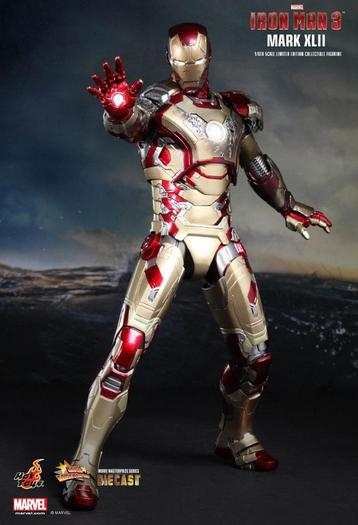 Hot Toys MMS197-D02 Iron Man Mark XLII (Iron Man 3) beschikbaar voor biedingen