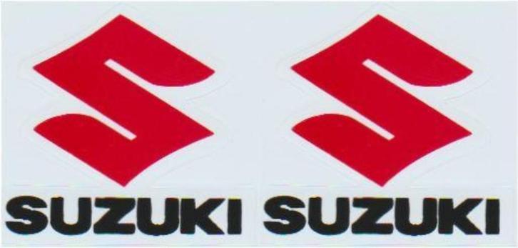 Suzuki sticker set #9, Motoren, Accessoires | Stickers, Verzenden