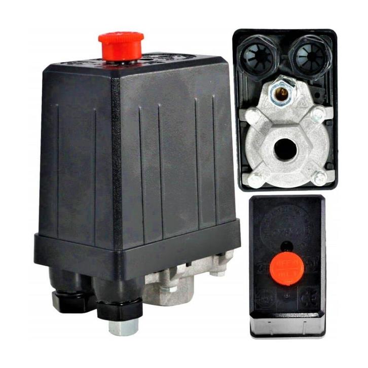 Compressor drukschakelaar pressostaat 220V, Auto diversen, Overige Auto diversen, Verzenden