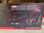 gaming set NIEUW, Neuf, Enlèvement ou Envoi, Azerty, Filaire
