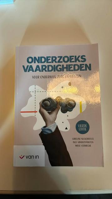 Onderzoeksvaardigheden voor onderwijs, zorg en welzijn beschikbaar voor biedingen
