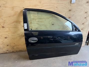 OPEL CORSA C Zwart Z20R rechts deur 3 deurs 2000-2004 beschikbaar voor biedingen