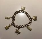Escada bedelarmband, Handtassen en Accessoires, Ophalen of Verzenden, Gebruikt, Goud, Overige materialen
