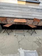 tuintafel met 2 stoelen, Tuin en Terras, Tuintafels, Ophalen, Nieuw, Vierkant, Hout