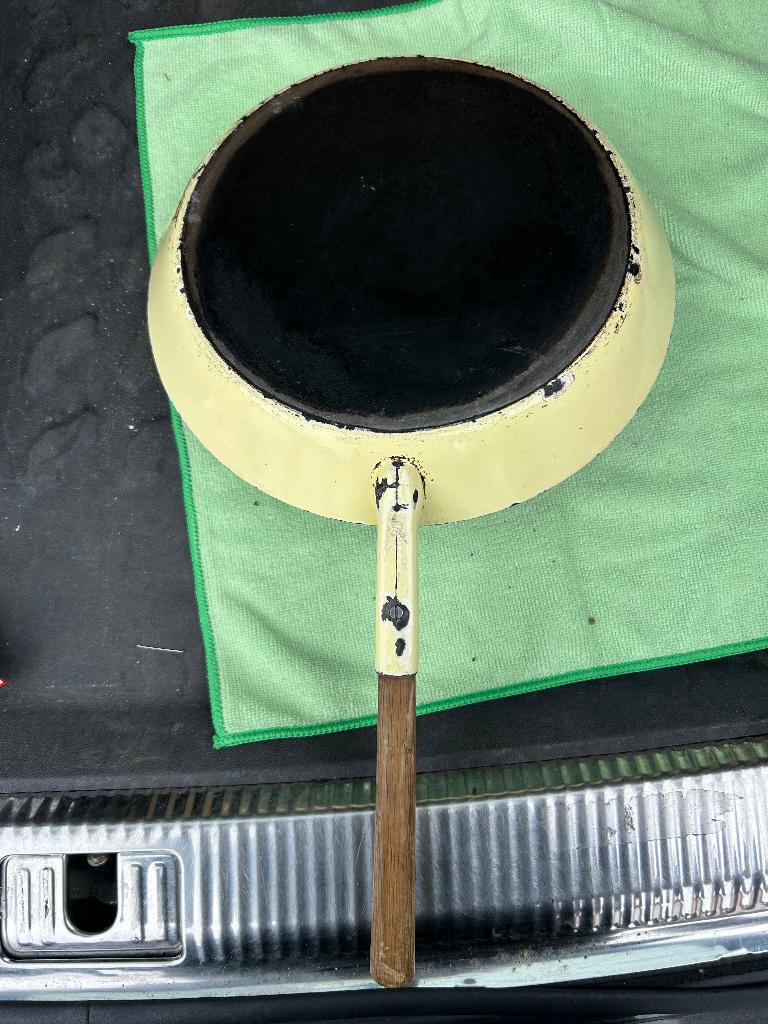 Poêle cuisine, Enlèvement ou Envoi, Utilisé, Plaque céramique, Fonte