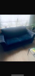 Oude blauwe floeren zetel - gratis op te halen, 150 tot 200 cm, Gebruikt, Stof, Retro