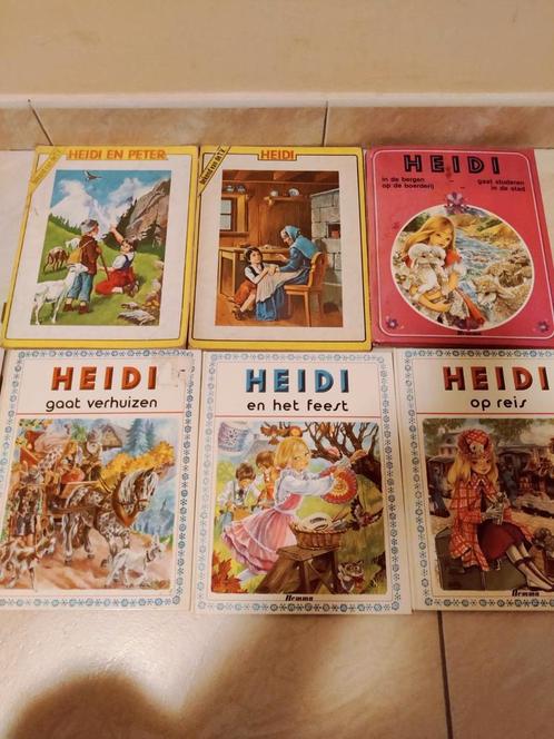 Heidi (retroboeken), Boeken, Prentenboeken en Plaatjesalbums, Gelezen, Ophalen of Verzenden