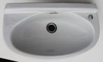 Witte lavabo, Bricolage & Construction, Sanitaire, Enlèvement, Comme neuf, Pierre, Lavabo
