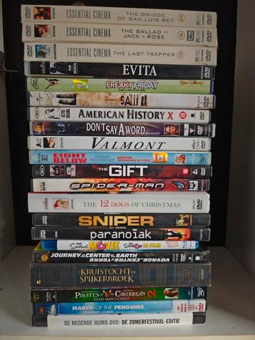 Dvd films - movies - series  beschikbaar voor biedingen