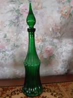 Groene vintage design fles  It. jaren 50-60, Ophalen