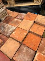 Lot antieke terracotta tegels, Ophalen