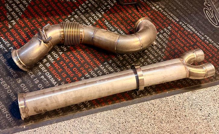 🛑 Audi RS3 8V2 roestvrijstalen regenpijp (DAZA en DNWA) 🛑, Auto-onderdelen, Uitlaatsystemen, Audi, Ophalen of Verzenden