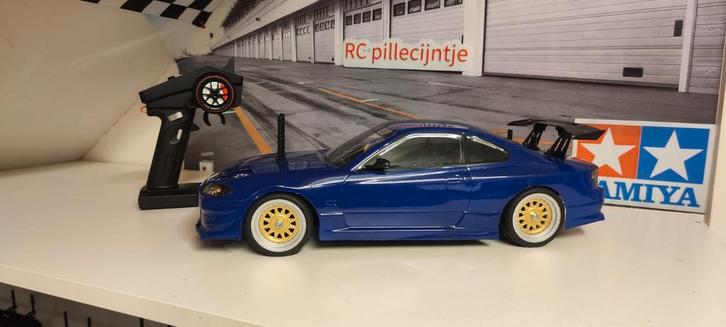 Tamiya Nissan Silvia nieuw rtr, Hobby en Vrije tijd, Modelbouw | Radiografisch | Auto's, Nieuw, Ophalen of Verzenden