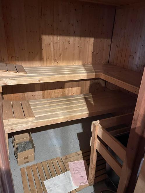 Finse sauna, Sport en Fitness, Sauna, Gebruikt, Complete sauna, Fins of Traditioneel, Ophalen