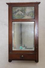 armoire de toilette ancienne, Maison & Meubles, Autres essences de bois, Enlèvement, Utilisé, Moins de 100 cm