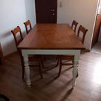 Eikenhouten tafel, Huis en Inrichting, Zo goed als nieuw, Ophalen