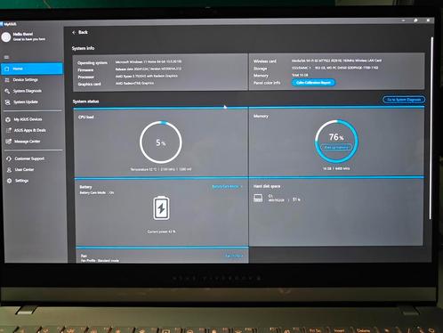 Asus Vivobook S 15, AMD, 16GB RAM, 1TB NVMe, 3K 120Hz OLED, Computers en Software, Windows Laptops, Zo goed als nieuw, 15 inch