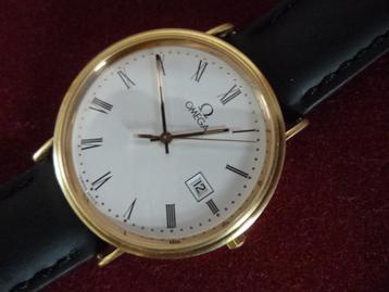 OMEGA herenhorloge in 18K GOUD (als nieuw) beschikbaar voor biedingen