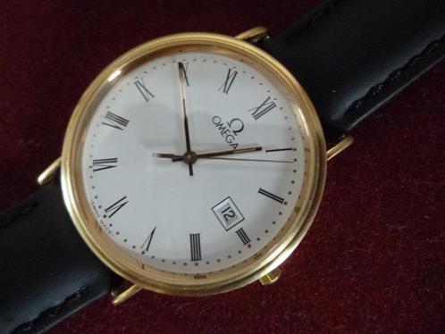 OMEGA herenhorloge in 18K GOUD (als nieuw), Handtassen en Accessoires, Horloges | Heren, Zo goed als nieuw, Polshorloge, Omega