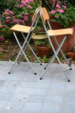 béquilles, Avec repose-pieds, 2 tabourets, Enlèvement, Utilisé